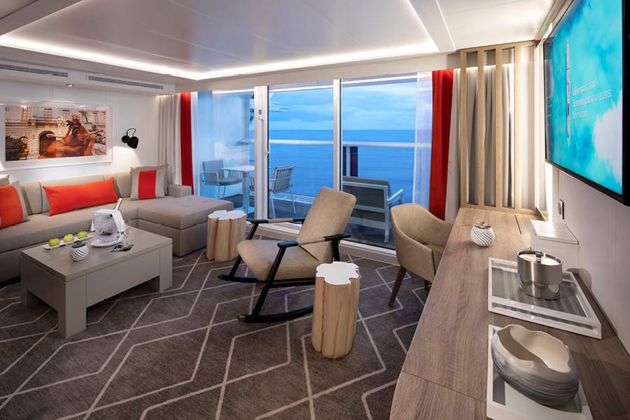 Гостиная в Celebrity Suite