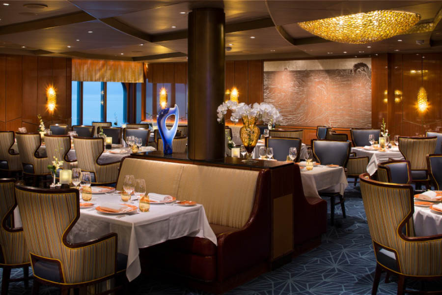 Ресторан Pinnacle Grill на лайнере Koningsdam