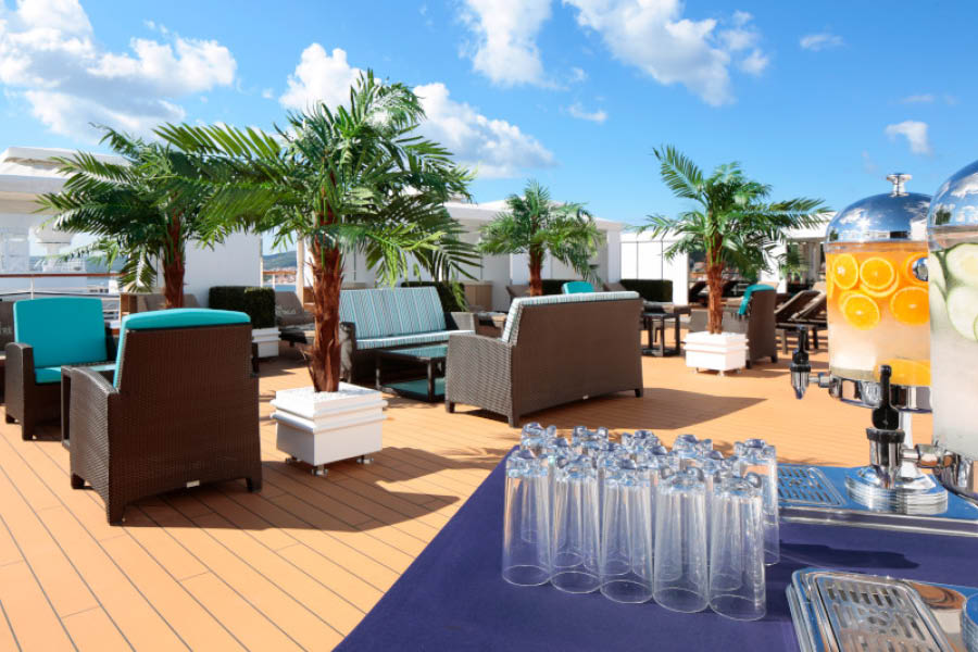 зона The Retreat на борту лайнера Westerdam