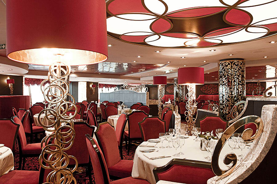Ресторан Villa Rossa на лайнере MSC Divina