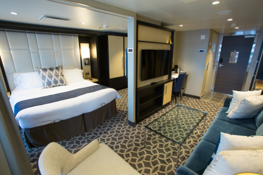 В каюте категории Grand Suite на лайнерах Quantum Class