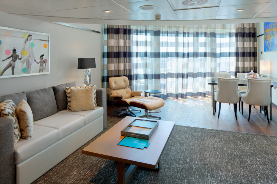 Каюта Owner's Loft Suite на лайнерах класса Quantum Class