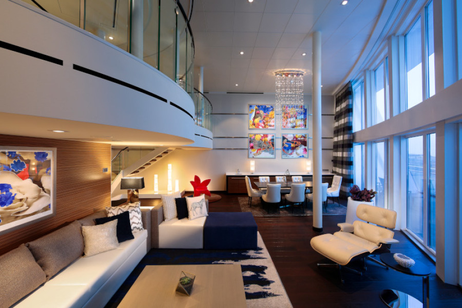 Каюта Royal Loft Suite на лайнерах Quantum Class