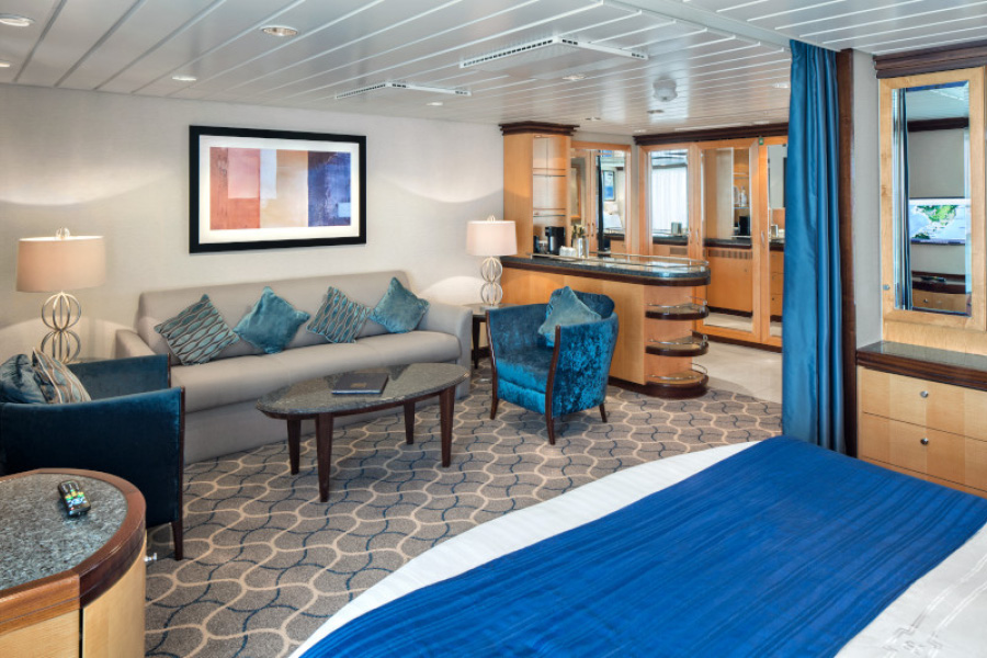 Гостиная Grand Suite на лайнерах класса Freedom Class