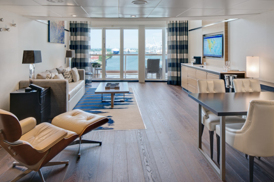 Каюта Grand Loft Suite на лайнерах класса Quantum Class
