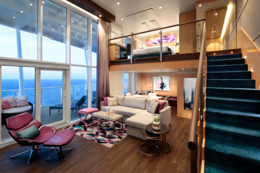 В каюте Star Loft Suite