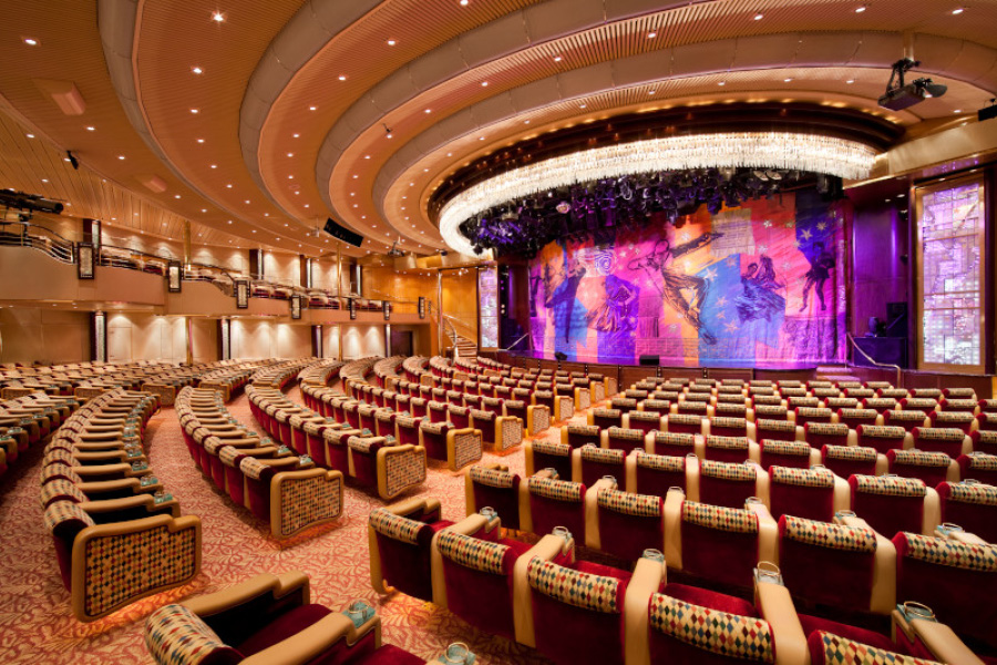 Театр на борту лайнера Grandeur of the Seas