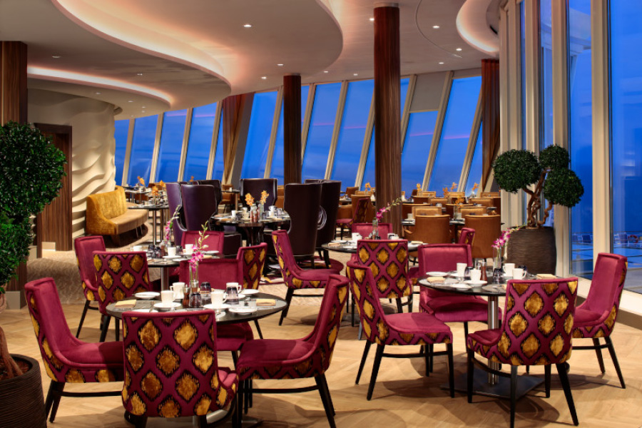 Эксклюзивный ресторан Coastal Kitchen на борту круизного лайнера Harmony of the Seas