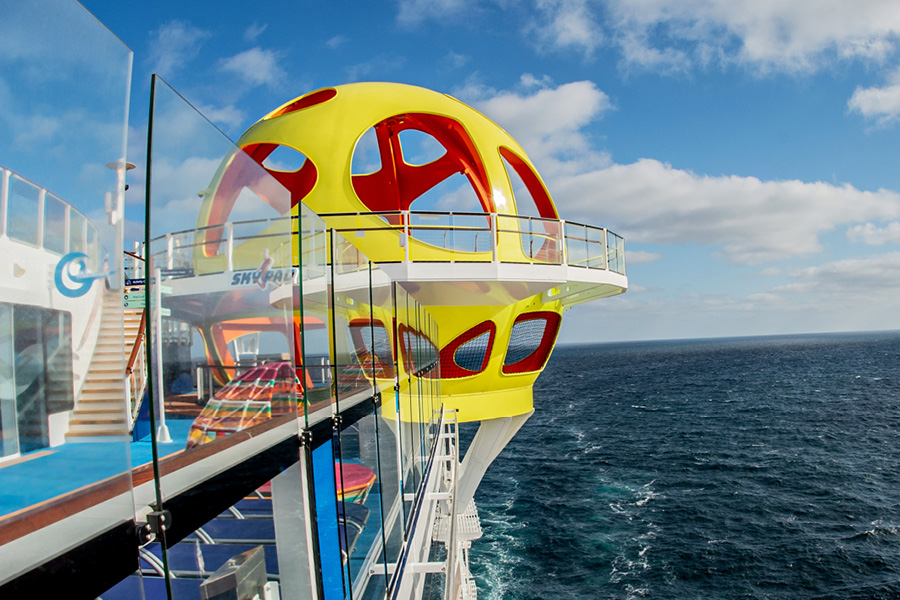 SkyPad на лайнере Odyssey of the Seas