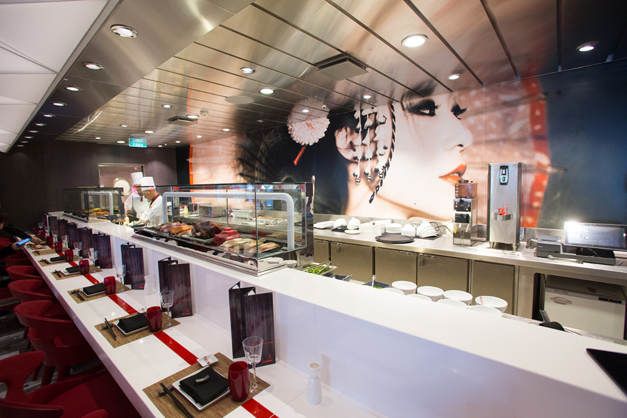 Ресторан японской кухни Izumi на лайнере Ovation of the Seas