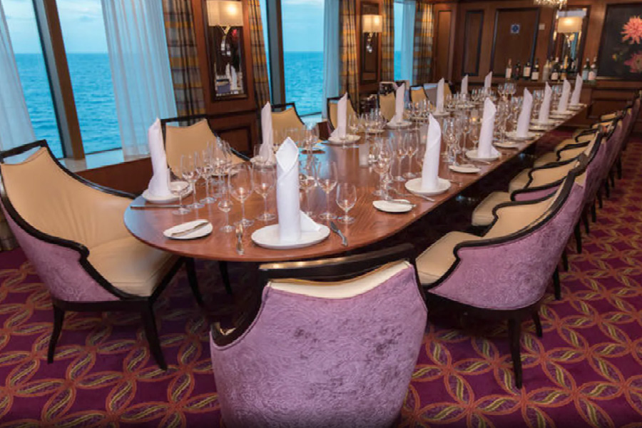 Уникальный ужин Chef's Table на борту Serenade of the Seas