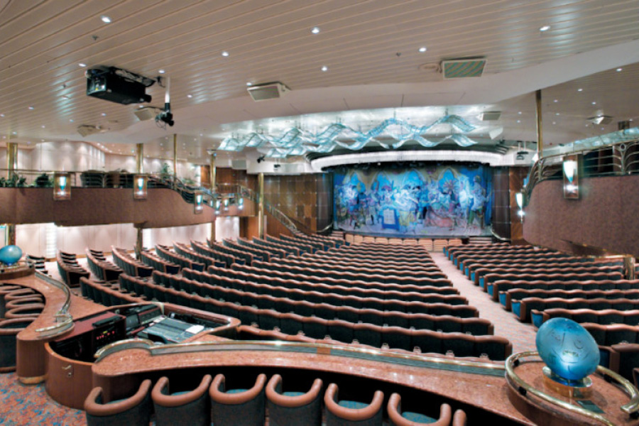 Театр на борту лайнера Vision of the Seas