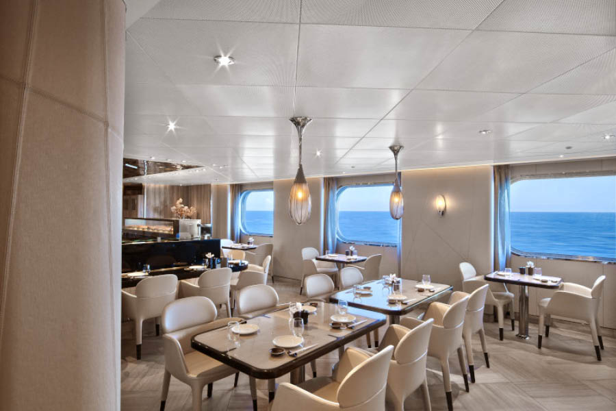 Суши ресторан на лайнере Seabourn Encore